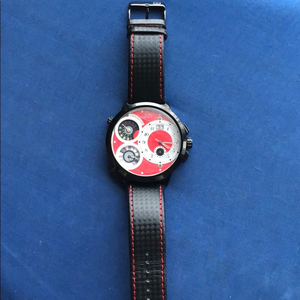 Curtis & Co. Big time world 50mm men’s watch